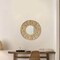 Vintiquewise Creative Bamboo Hanging Wall Mirror Round Shape, Natural for Living Room, Dining Room or Playroom QI004407 - alternate 5